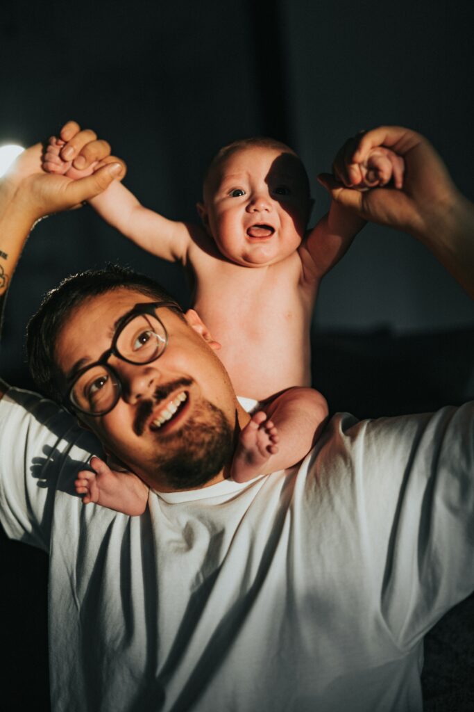 Baby On Shoulders